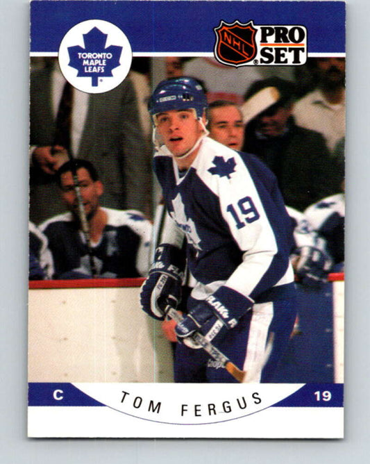 1990-91 Pro Set #279 Tom Fergus Mint Toronto Maple Leafs