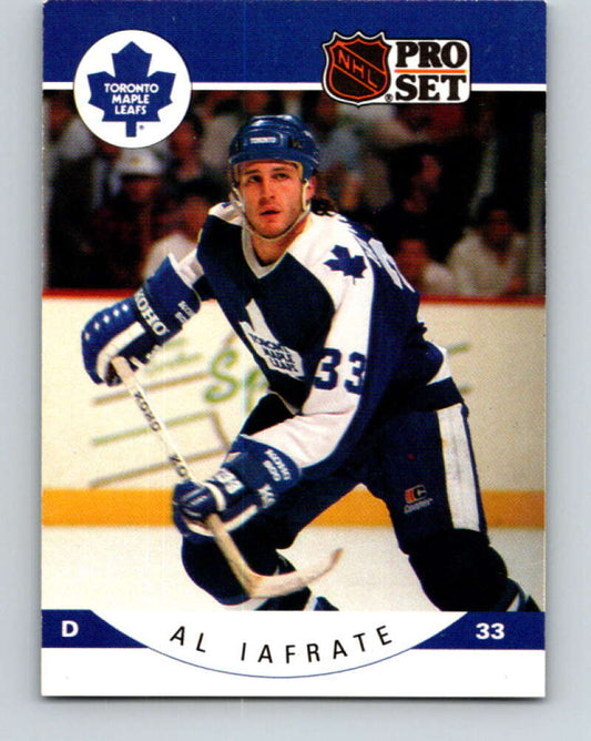 1990-91 Pro Set #281 Al Iafrate Mint Toronto Maple Leafs
