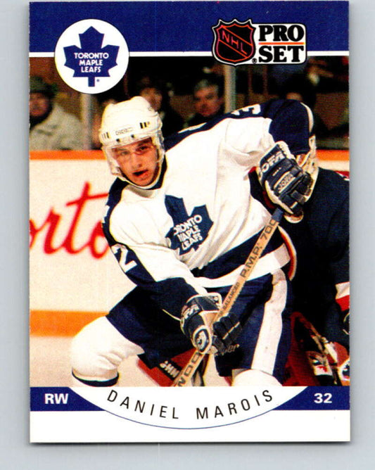 1990-91 Pro Set #284 Daniel Marois Mint Toronto Maple Leafs