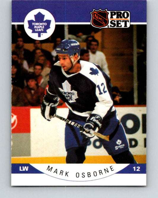 1990-91 Pro Set #287 Mark Osborne Mint Toronto Maple Leafs