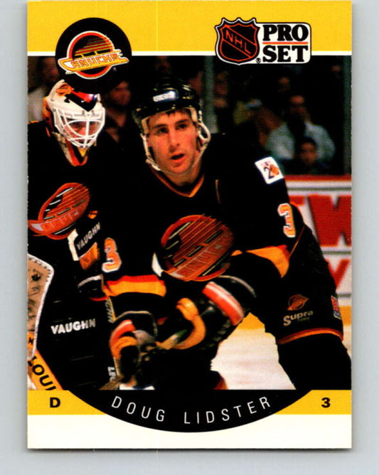 1990-91 Pro Set #298 Doug Lidster Mint Vancouver Canucks