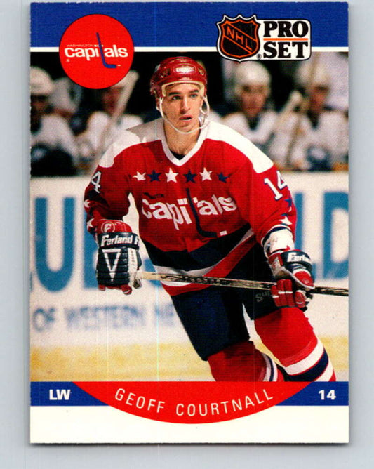 1990-91 Pro Set #309 Geoff Courtnall Mint Washington Capitals