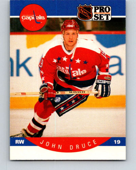 1990-91 Pro Set #310 John Druce Mint Washington Capitals