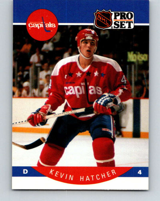 1990-91 Pro Set #311 Kevin Hatcher Mint Washington Capitals