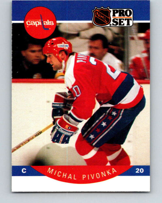 1990-91 Pro Set #319 Michal Pivonka Mint RC Rookie Washington Capitals