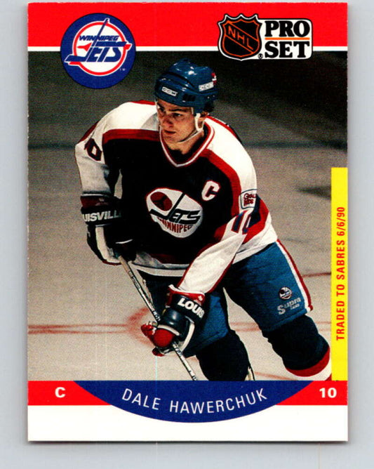 1990-91 Pro Set #330 Dale Hawerchuk Mint Winnipeg Jets