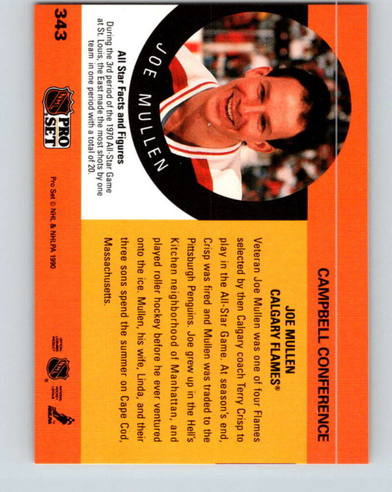 1990-91 Pro Set #343 Joe Mullen AS Mint