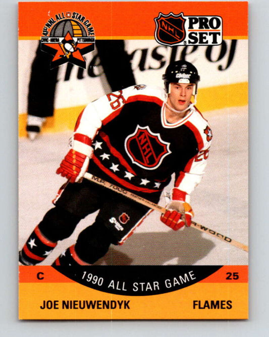 1990-91 Pro Set #344 Joe Nieuwendyk AS Mint Calgary Flames