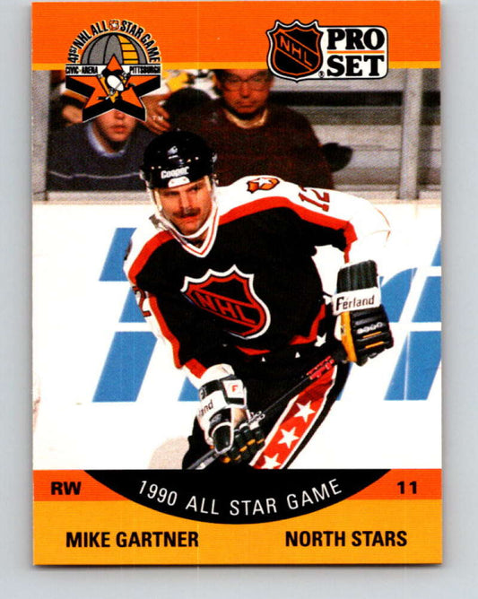 1990-91 Pro Set #351 Mike Gartner AS Mint