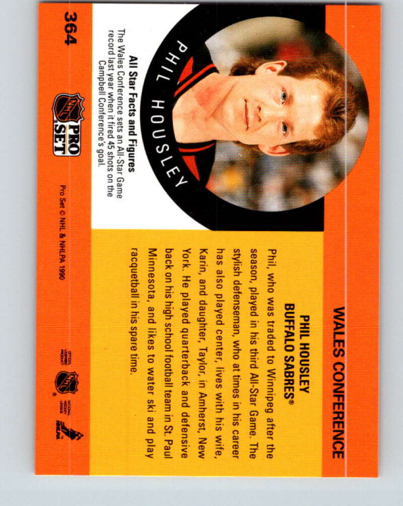 1990-91 Pro Set #364 Phil Housley AS Mint Buffalo Sabres