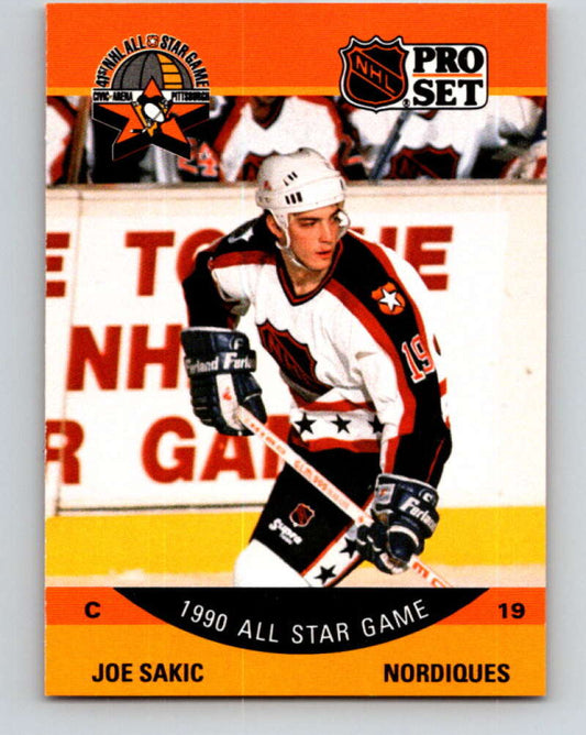 1990-91 Pro Set #375 Joe Sakic AS Mint