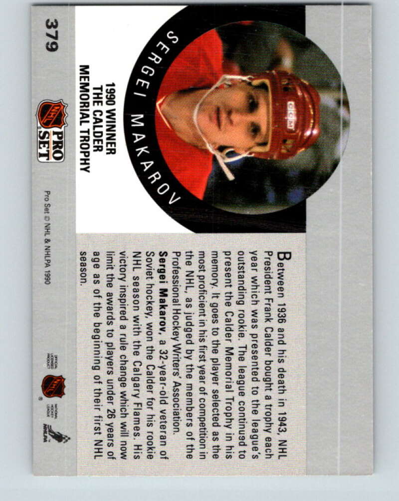 1990-91 Pro Set #379 Sergei Makarov Mint