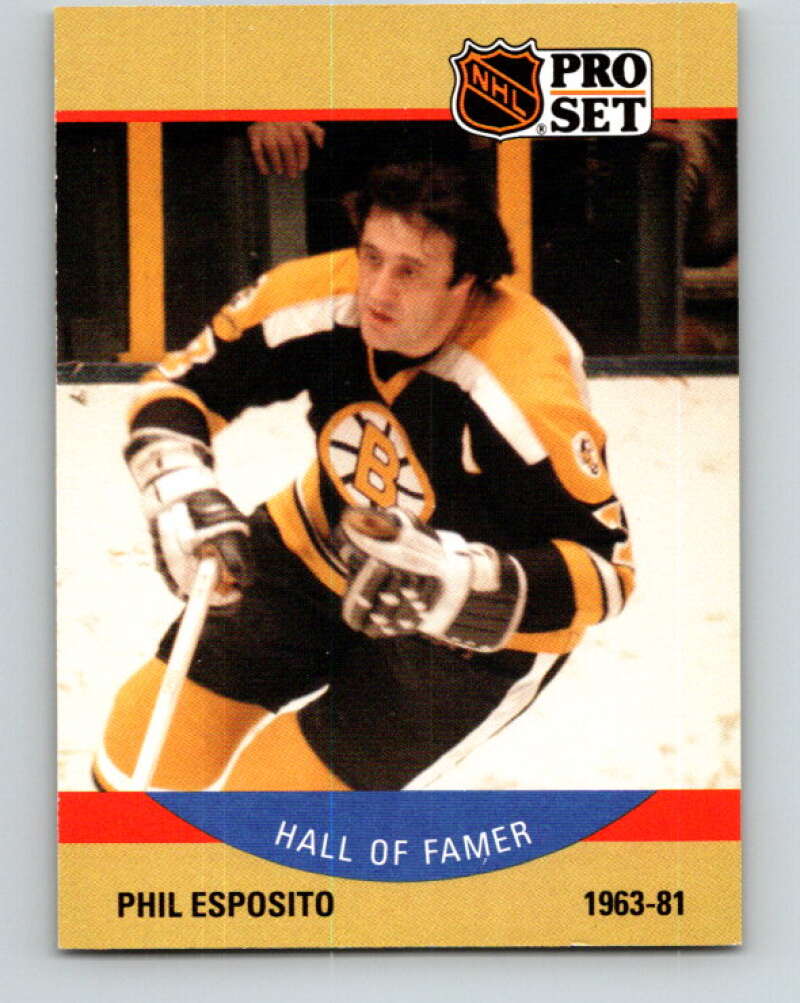 1990-91 Pro Set #403 Phil Esposito HOF Mint