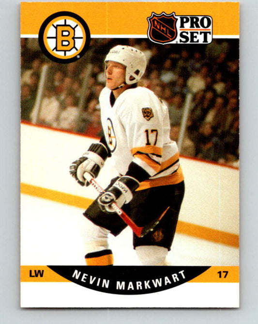 1990-91 Pro Set #408 Nevin Markwart Mint Boston Bruins