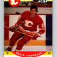 1990-91 Pro Set #424 Roger Johansson Mint Calgary Flames