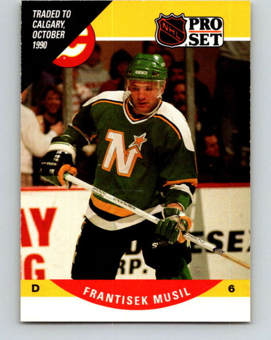1990-91 Pro Set #425 Frank Musil Mint Calgary Flames