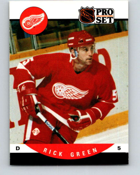 1990-91 Pro Set #436 Rick Green Mint Detroit Red Wings