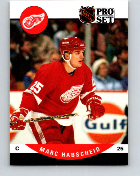 1990-91 Pro Set #437 Marc Habscheid Mint Detroit Red Wings