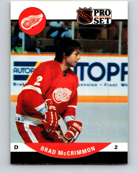 1990-91 Pro Set #438 Brad McCrimmon Mint Detroit Red Wings