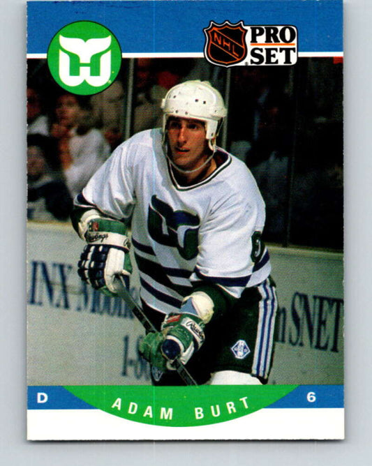 1990-91 Pro Set #447 Adam Burt Mint RC Rookie Hartford Whalers