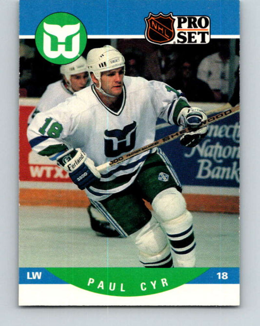 1990-91 Pro Set #449 Paul Cyr Mint Hartford Whalers