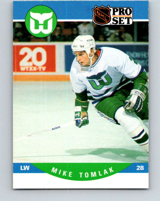 1990-91 Pro Set #452 Mike Tomlak Mint Hartford Whalers