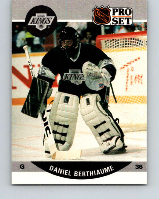 1990-91 Pro Set #454 Daniel Berthiaume Mint Los Angeles Kings