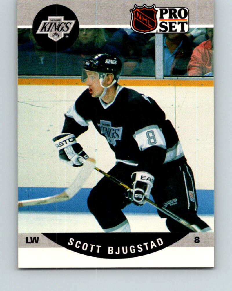 1990-91 Pro Set #455 Scott Bjugstad Mint Los Angeles Kings