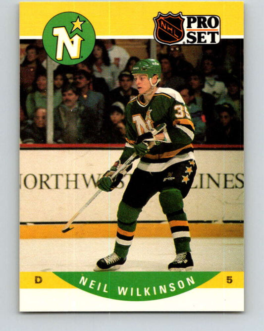 1990-91 Pro Set #465 Neil Wilkinson Mint Minnesota North Stars