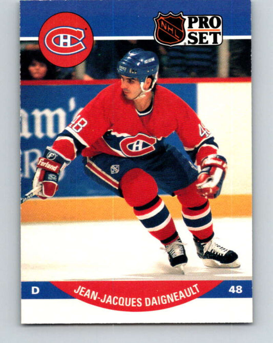 1990-91 Pro Set #466 J.J. Daigneault Mint Montreal Canadiens