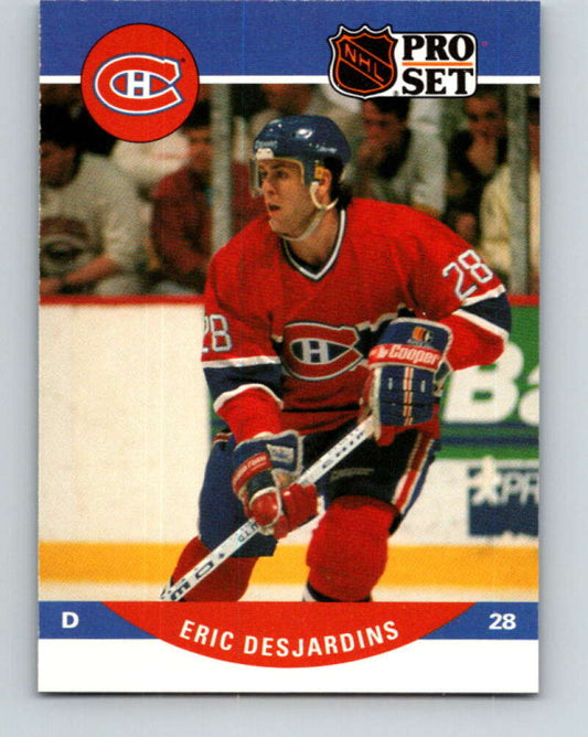1990-91 Pro Set #467 Eric Desjardins Mint RC Rookie Montreal Canadiens