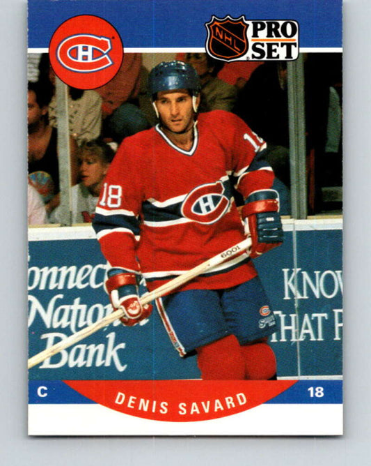 1990-91 Pro Set #473 Denis Savard Mint Montreal Canadiens