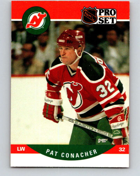 1990-91 Pro Set #477 Pat Conacher Mint RC Rookie New Jersey Devils