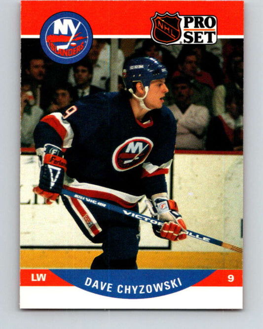 1990-91 Pro Set #483 Dave Chyzowski Mint New York Islanders