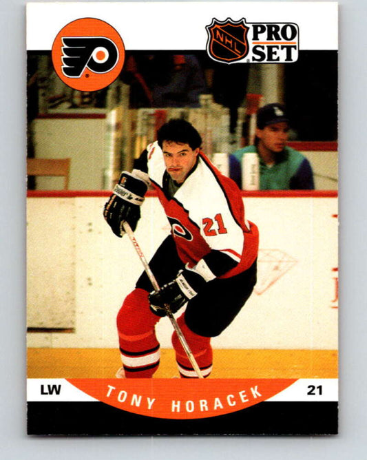 1990-91 Pro Set #499 Tony Horacek Mint Philadelphia Flyers