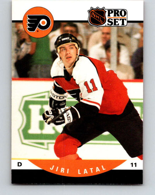 1990-91 Pro Set #501 Jiri Latal Mint Philadelphia Flyers