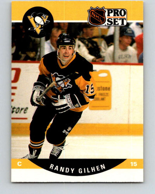 1990-91 Pro Set #506 Randy Gilhen Mint Pittsburgh Penguins