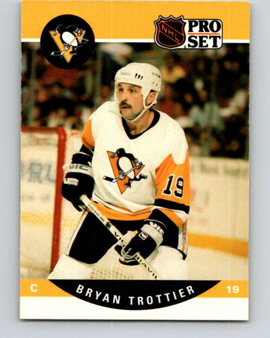 1990-91 Pro Set #511 Bryan Trottier Mint Pittsburgh Penguins