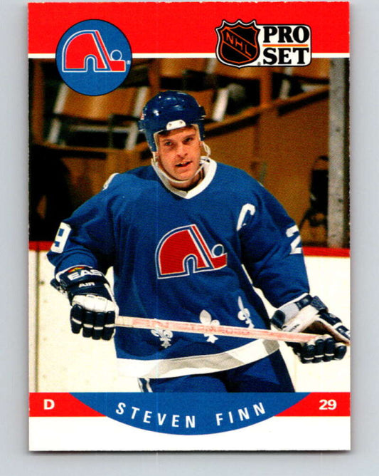 1990-91 Pro Set #514 Steven Finn Mint Quebec Nordiques