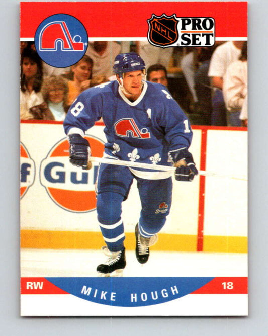 1990-91 Pro Set #516 Mike Hough Mint Quebec Nordiques