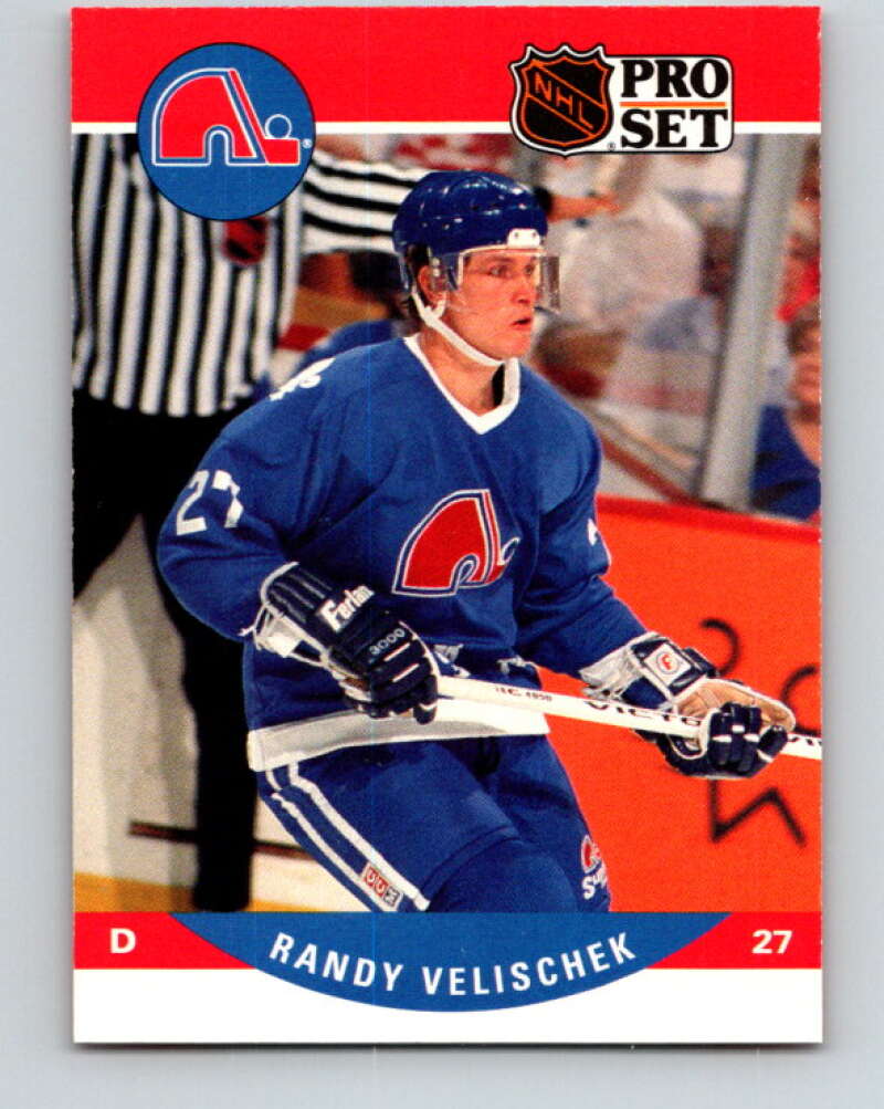 1990-91 Pro Set #518 Randy Velischek Mint Quebec Nordiques