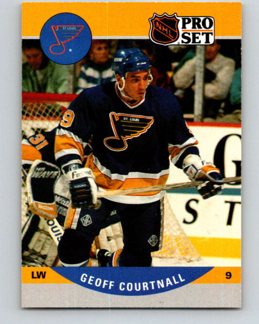 1990-91 Pro Set #521 Geoff Courtnall Mint St. Louis Blues