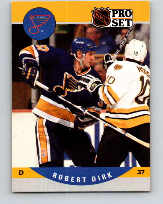 1990-91 Pro Set #522 Robert Dirk Mint St. Louis Blues