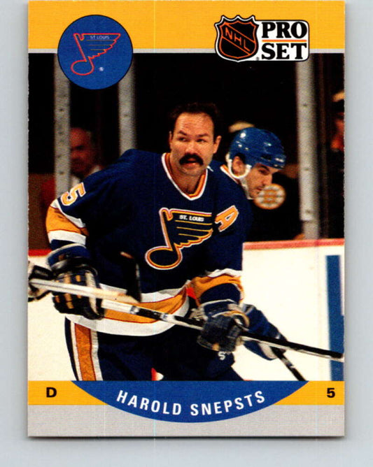 1990-91 Pro Set #527 Harold Snepsts Mint St. Louis Blues