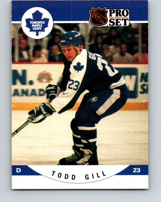 1990-91 Pro Set #534 Todd Gill Mint RC Rookie Maple Leafs