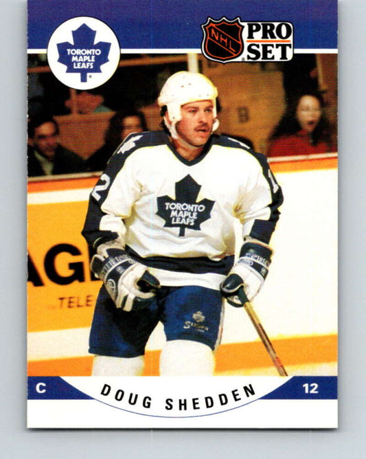 1990-91 Pro Set #542 Doug Shedden Mint Toronto Maple Leafs