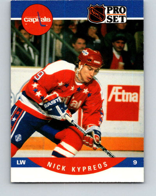 1990-91 Pro Set #551 Nick Kypreos Mint Washington Capitals