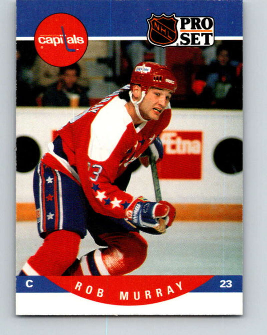 1990-91 Pro Set #553 Rob Murray Mint Washington Capitals