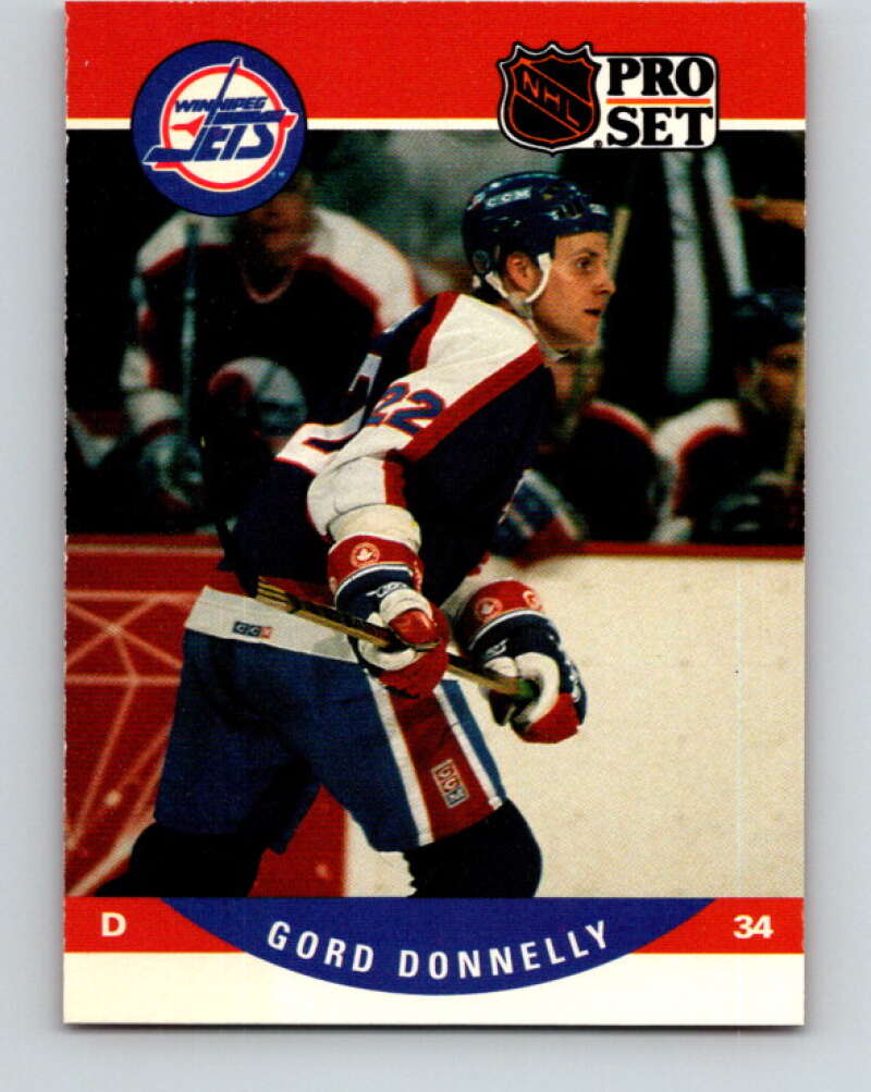 1990-91 Pro Set #560 Gord Donnelly Mint Winnipeg Jets