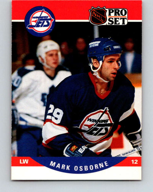 1990-91 Pro Set #564 Mark Osborne Mint Winnipeg Jets